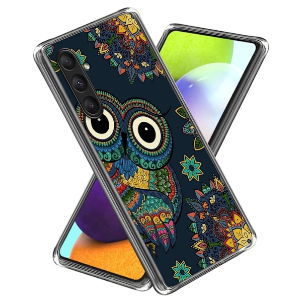 Deco Samsung Galaxy A24 4G kotelot - Pöllö Multicolor