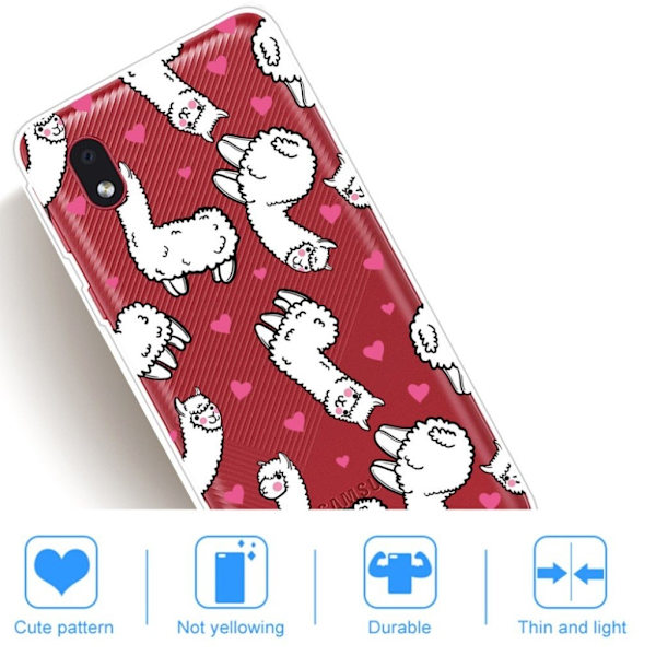 Deco Samsung Galaxy A01 Core Etui - Alpaca White