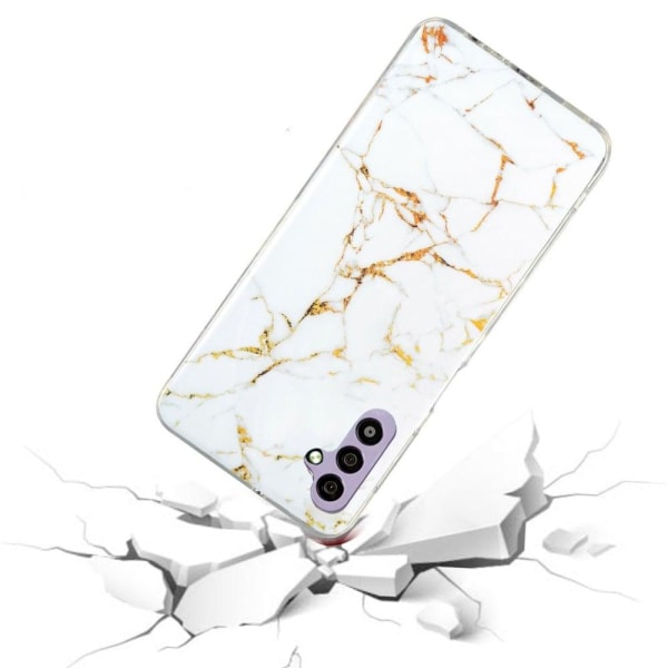 Marble Samsung Galaxy A34 5G Suojakotelo - Valkoinen White