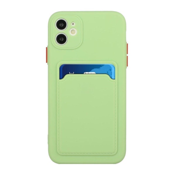 Kortholdercover til iPhone 12 - Lysegrøn Green