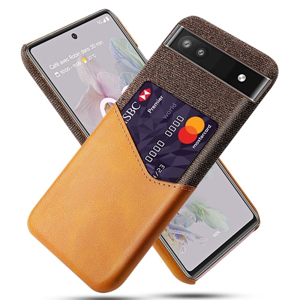 Bofink Google Pixel 6a Kort Cover - Orange Orange