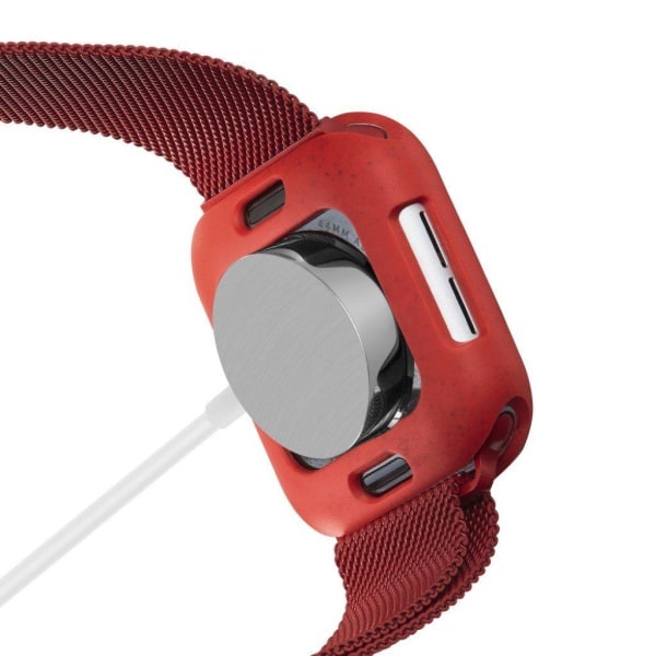 Apple Watch Series 5 44mm holdbart etui - Rød Red