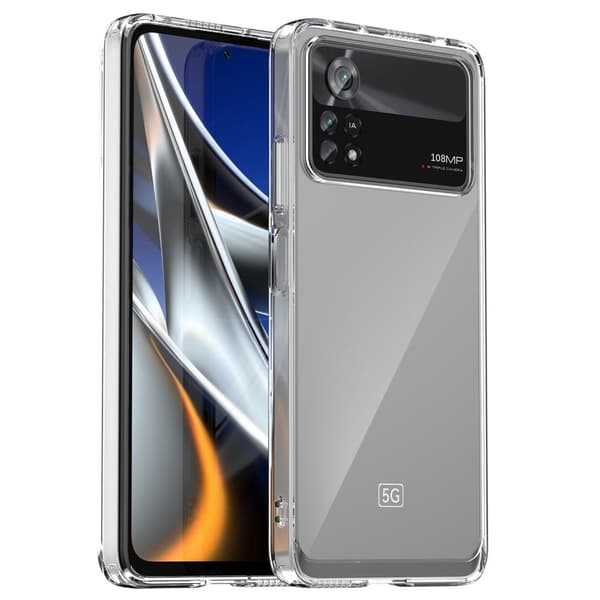 Xiaomi Poco X4 Pro 5G smart akryl cover - Transparent Transparent