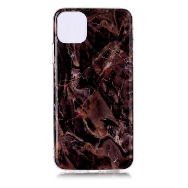 Marble iPhone 11 Pro Max deksel - Brun marmor Brown