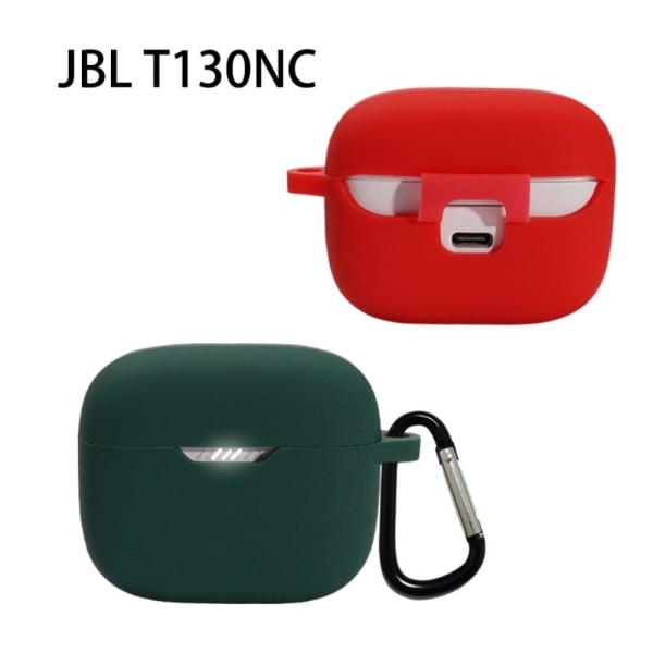 JBL Tune 130NC silikonfodral - Vit Vit