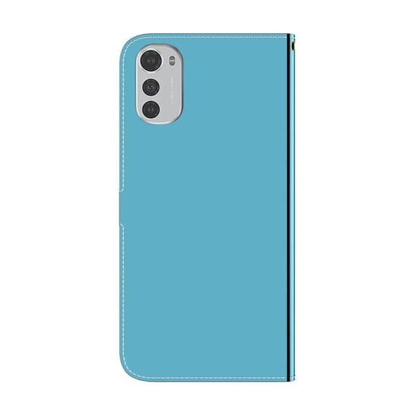 Mirror Motorola Moto E32 fodral - Blå Blå
