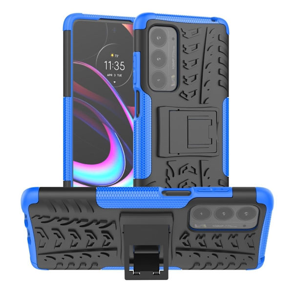 Offroad Etui Motorola Edge (2021) - Blå Blue