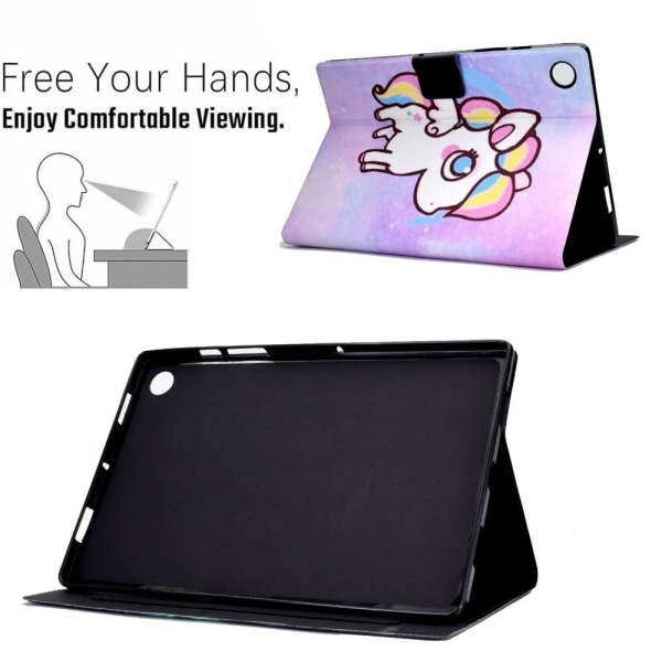 Lenovo Tab M10 (Gen 3) cool pattern leather case - Colorful Hors multifärg