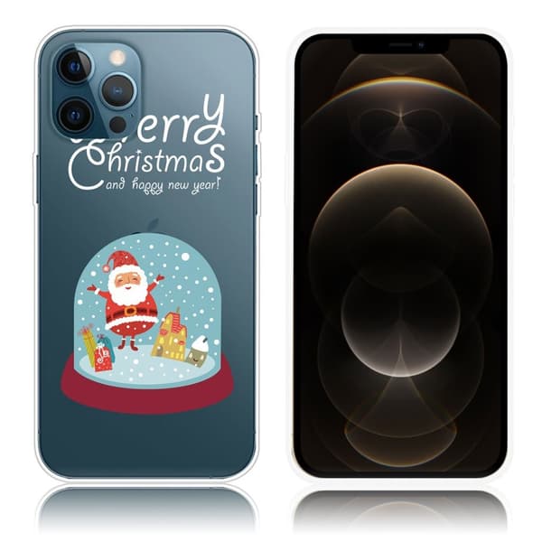 Christmas iPhone 12 Pro Max fodral - Crystal Ball Ornament multifärg