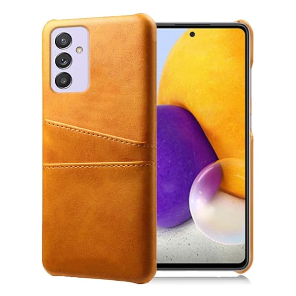 Dual Card Suojakotelo Samsung Galaxy Quantum 2 / A82 5g - Oranssi Orange