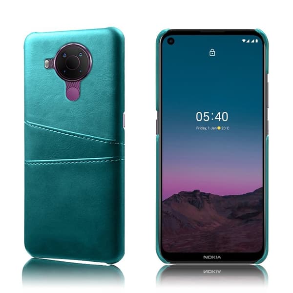 Nokia 5.4 skal med korthållare - Grön Grön