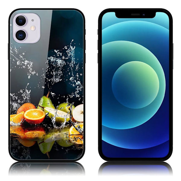 Fantasy iPhone 12 Mini skal - Frukt multifärg