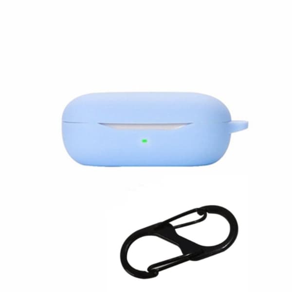 Huawei FreeBuds SE silikonfodral med spänne - Himmelsblå Blå
