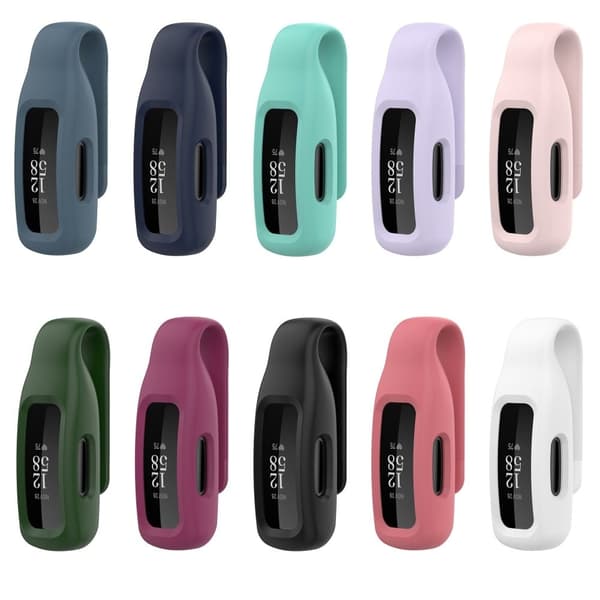 Fitbit Inspire 3 / 2 / Ace 3 silikone clip cover - Rødvin Red