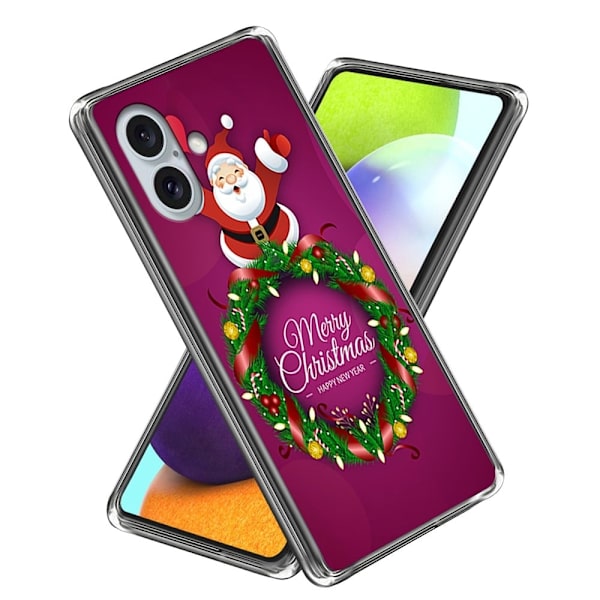 Vibe iPhone 16 -kansi - Tyyli D Purple