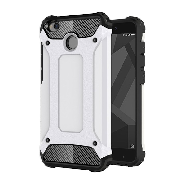 Xiaomi Redmi 4x Armor Guard TPU Etui - Hvit White