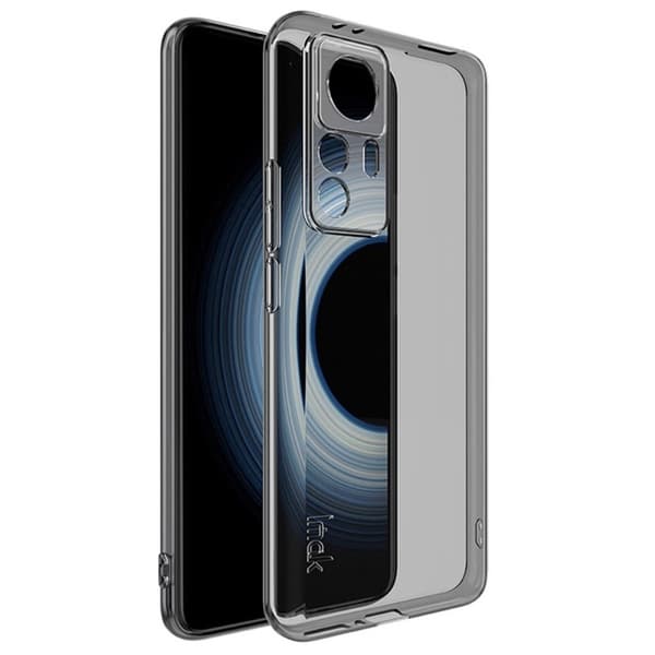Imak UX-5 suojus Xiaomi 12T Pro - Läpinäkyvä Musta Black