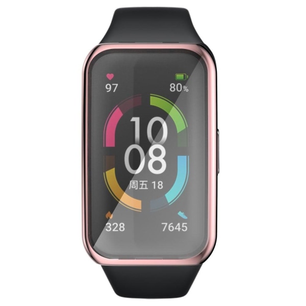 Honor Band 6 galvanointi TPU kansi - Pinkki Pink