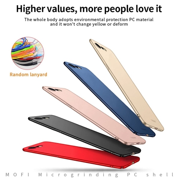 MOFi Slim Shield iPhone Se (2022) / Se 2020 / 8 / 7 Fodral - Röd Röd
