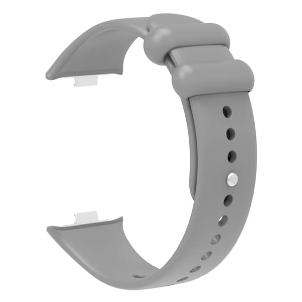Xiaomi Smart Band 8 Pro enfärgat silikonarmband - Grå Silvergrå
