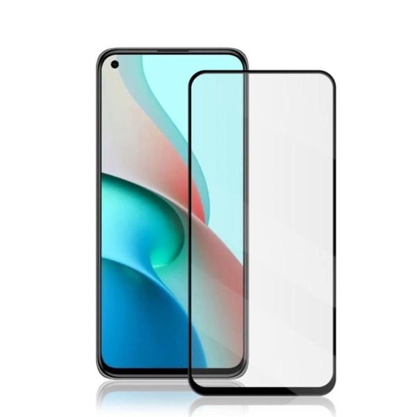 MOCOLO HD Xiaomi 11 Lite 5G NE / Xiaomi Mi 11 Lite 5G / Xiaomi Mi 11 Lite skærmbeskytter i hærdet glas - Sort Udgave Transparent