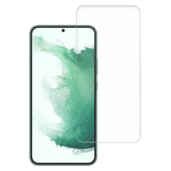 AMORUS arch edge skærmbeskytter i hærdet glas til Samsung Galaxy S22 Plus / S23 Plus Transparent