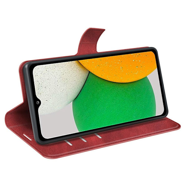 Lompakko Nahkakotelo For Samsung Galaxy A03 Core - Punainen Red