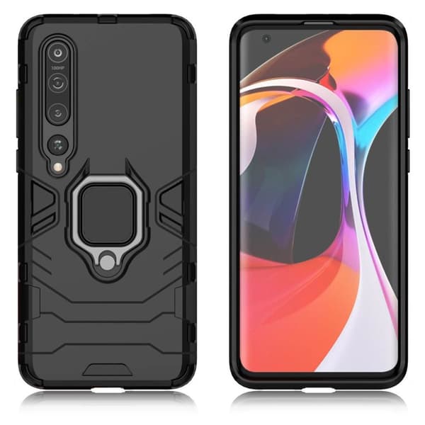 Ring Guard-etui - Xiaomi Mi 10 - Svart Black