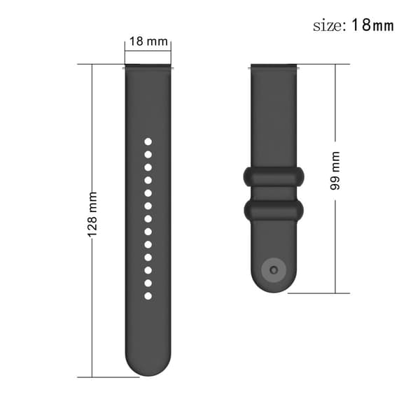 Garmin Venu 3S / Forerunner 265S kellonhihna 18mm silikoni korvaavat kellonauhat - Mintunvihreä Green