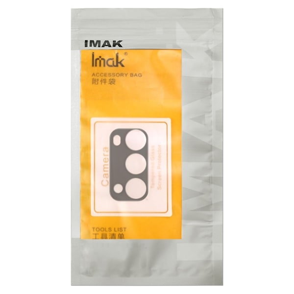 IMAK iPhone 13 Pro Max HD linsskydd i härdat glas + linslock i akryl Transparent