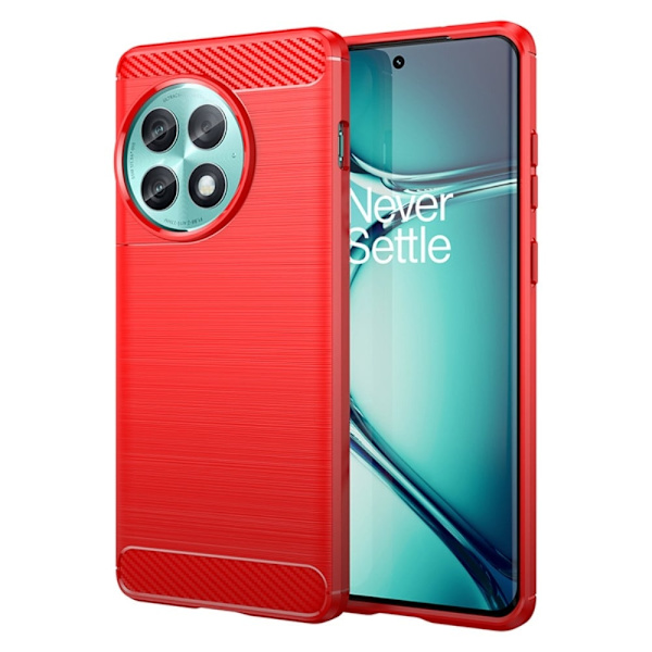 Carbon Flex Etui OnePlus Ace 2 Pro 5g - Rød Red