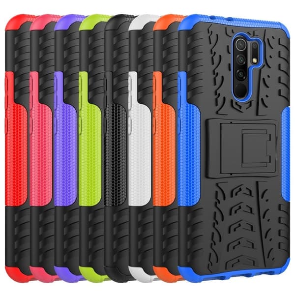 Offroad Xiaomi Redmi 9 skal - Svart Svart