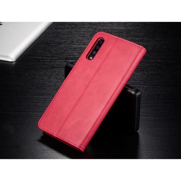 LC.IMEEKE Samsung Galaxy A50 Flip Etui - Rose Pink