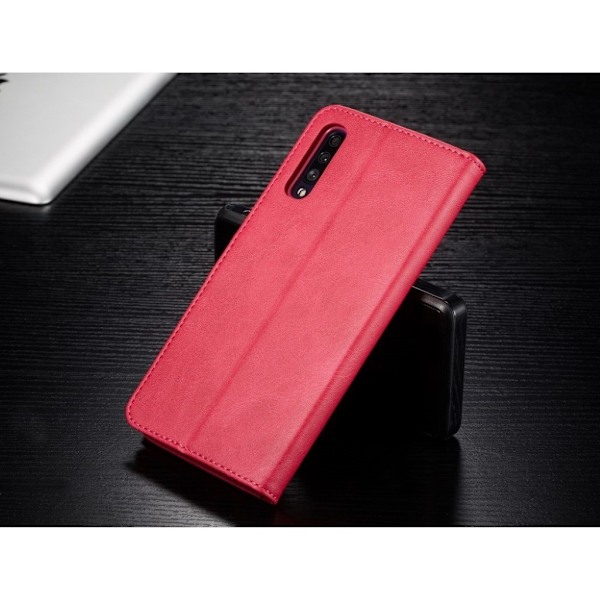 LC.IMEEKE Samsung Galaxy A50 Flip kotelot - Ruusu Pink