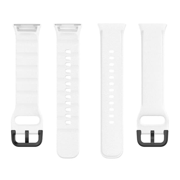 Oppo Watch Free klockarmband i silikon - Vit Vit
