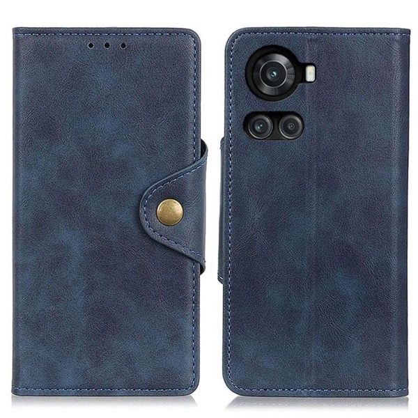 Alpha läder OnePlus 10R / OnePlus Ace fodral - Blå Blå