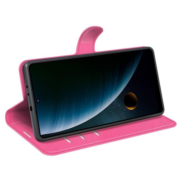 Classic ZTE Blade V30 Flip Etui - Rose Pink