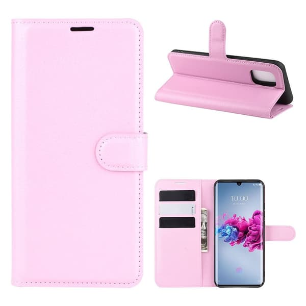 Classic ZTE Axon 11 Etui - Lyserød Pink