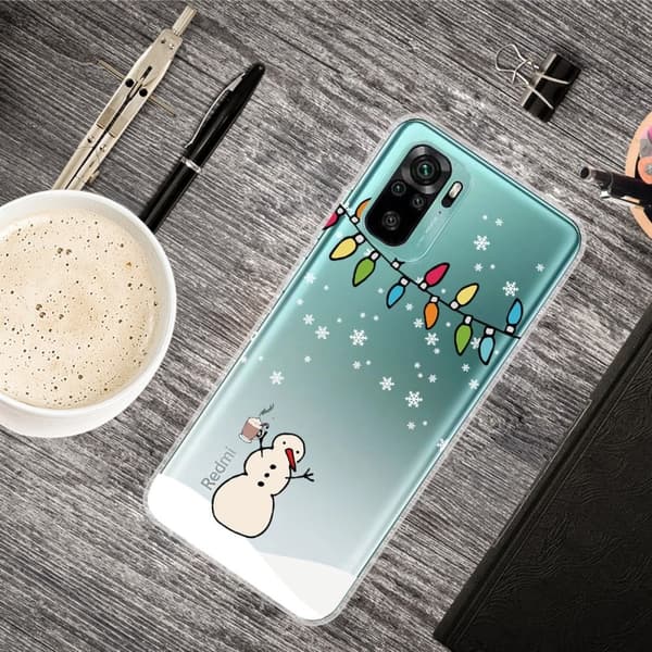 Joulu Xiaomi Redmi Note 10S / Redmi Note 10 tapauksessa - Tikku Piirustus Multicolor