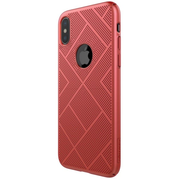 iPhone X NILLKIN air series mat etui - Rød Red