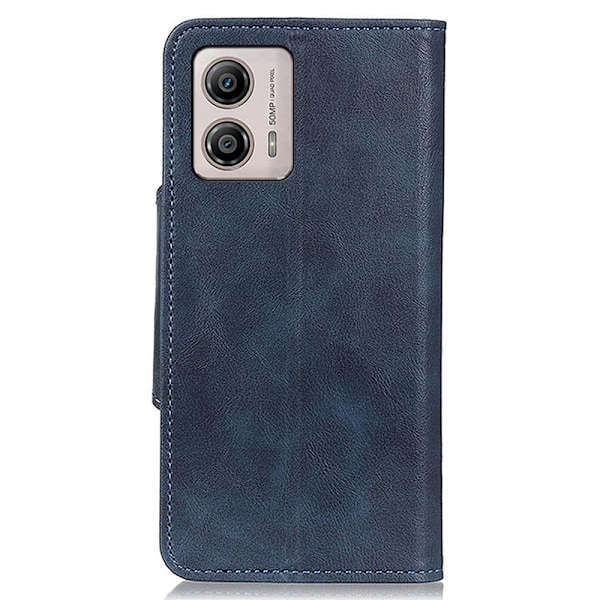 Alpha Motorola Moto G53 Flip Etui - Blå Blue