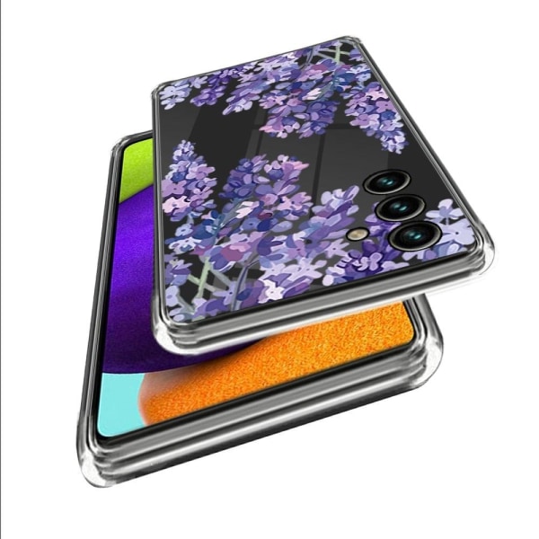 Deco Samsung Galaxy A54 Suojakotelo - Violetti Puu Purple