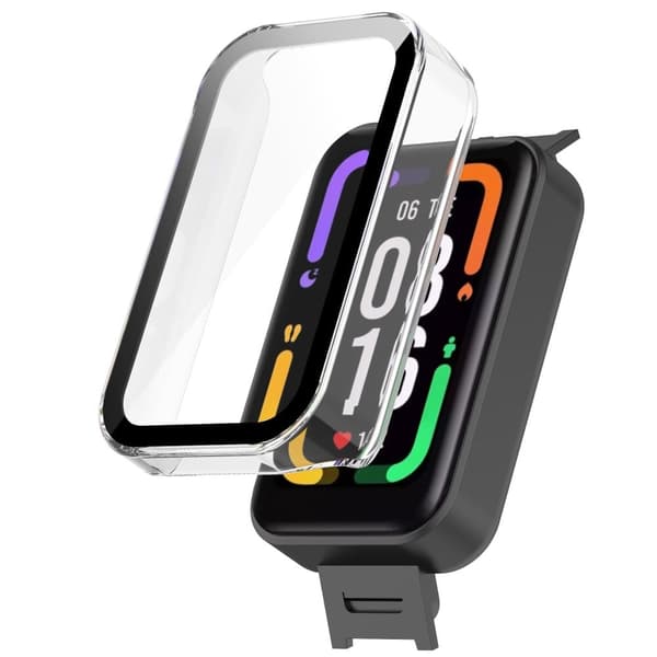 Xiaomi Redmi Smart Band Pro simple cover with tempered glass - Transparent Transparent