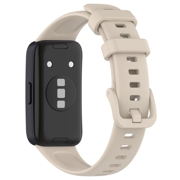 Huawei Band 8 silikonrem - Elfenbenshvit White