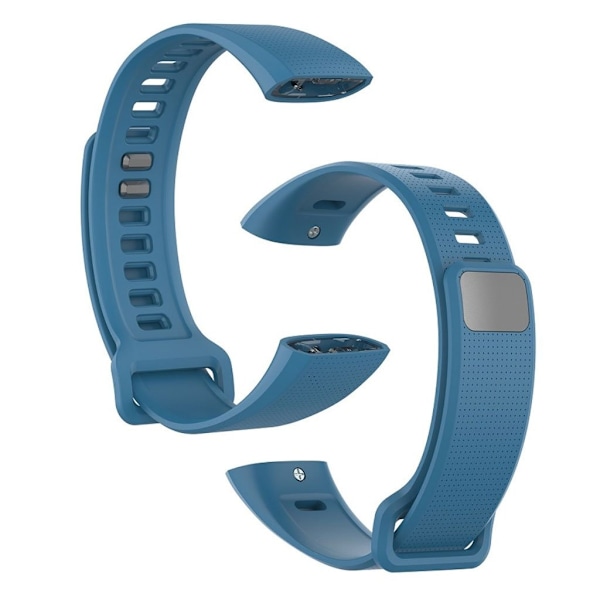 Huawei Band 2 Pro / Band 2 klockarmband i silikon - Mörkblå Blå