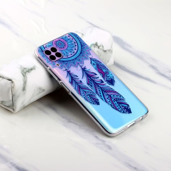 Deco Huawei P40 Lite / Nova 6 SE deksel - Dream Catcher Blue