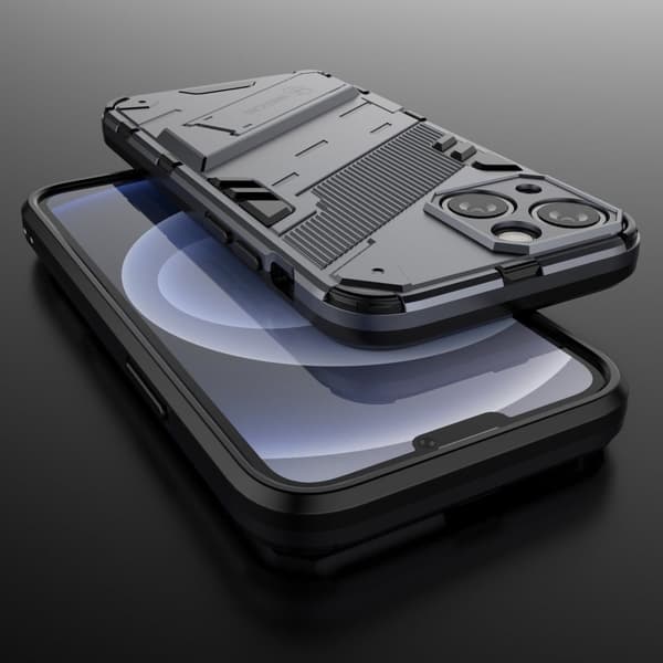 Støtsikkert hybriddeksel for iPhone 13 Mini - Mørkeblå Blue