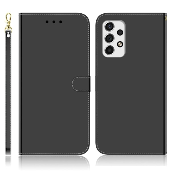 Mirror Samsung Galaxy A73 Flippetui - Svart Black