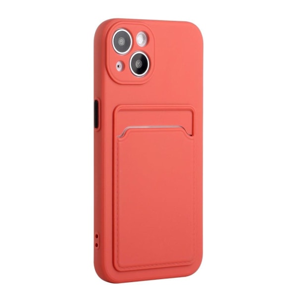 iPhone 13 Mini skal med korthållare - Orange Orange