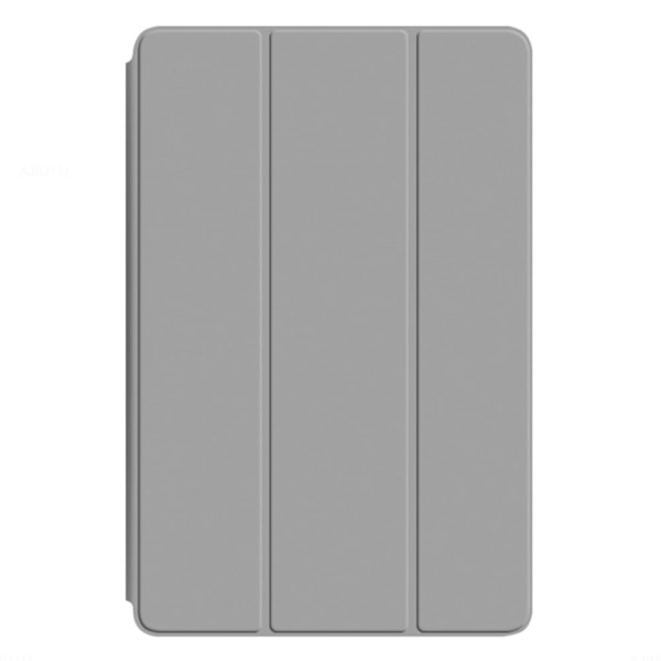 Tri-fold læderstativ-etui til Honor Pad 8 - Grå Silver grey
